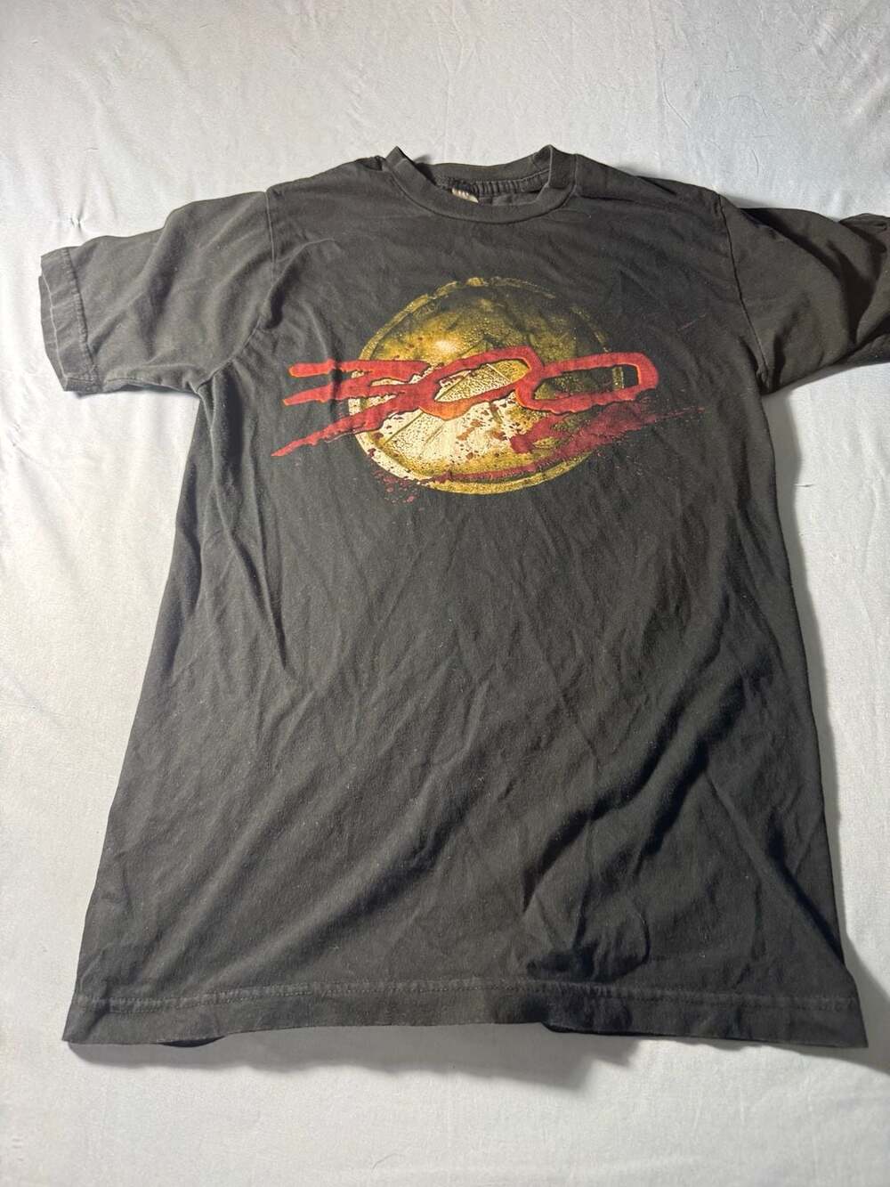 Tultex 300 Movie T-Shirt Size S Black Graphic Tee